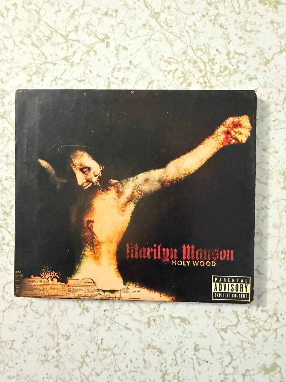 Marilyn Manson Holy Wood CD 2000 Nothing Records Original Complete Explicit